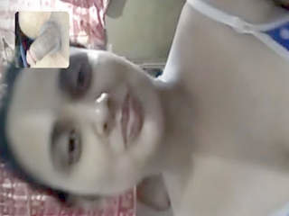 Desi aunty's video call with boyfriend part 2: A steamy encounter