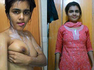 Watch a Desi couple have sex in the shower in this steamy video