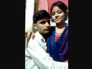 Indian wife indulges in romance with her husband in secret