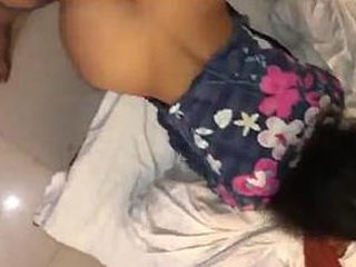 Desi wife enjoys doggy style with her husband and cums loudly