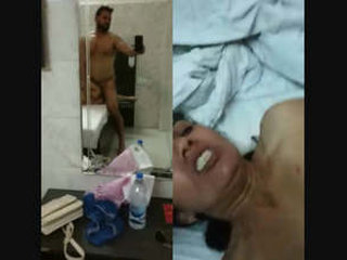 Desi wife's loud moans add to the intensity of rough sex