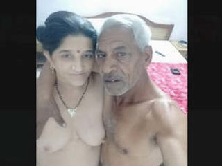 Mature Indian man with young Indian girl