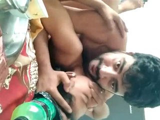 Intimate encounter with a young and eager couple