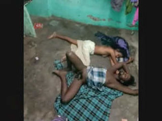 Desi couple enjoying naked sleep after sexual intercourse