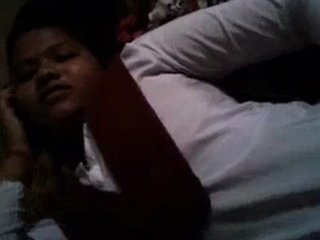 College girl in dress receives oral and finger stimulation from lover