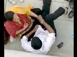 Desi college girl gives a blowjob to her boyfriend in a spy video