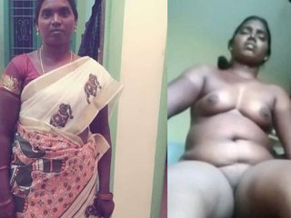 Bhabhi from South gets naked in MMC video