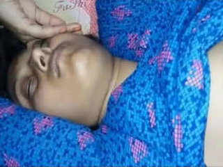 Desi bhabhi caught sleeping naked by her husband